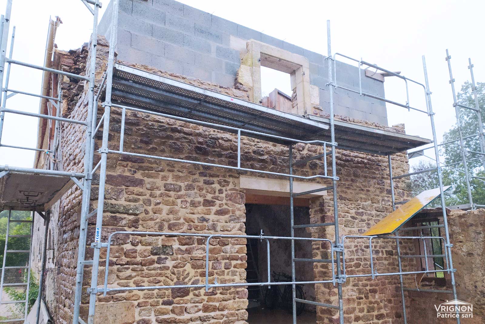renovation extension maison pierre moutiers les mauxfaits vendee