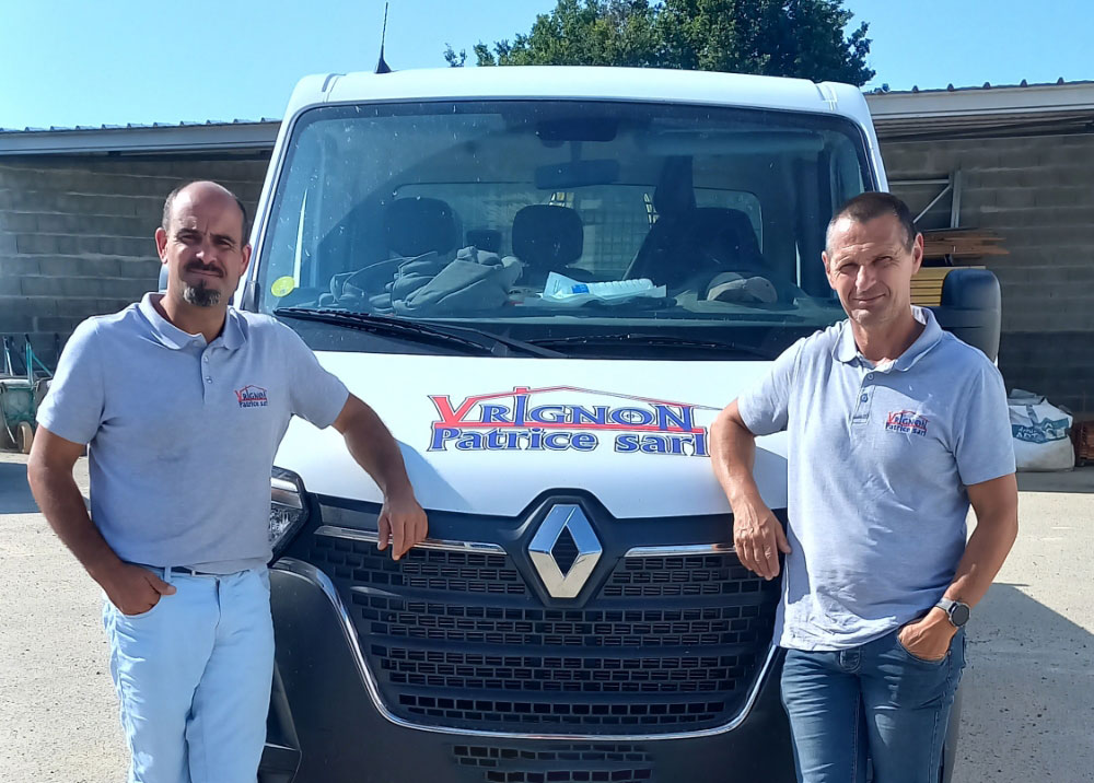gerants maconnerie sarl patrice vrignon
